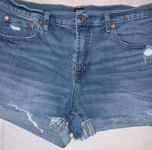 Gap  denim folded distressed jean short size 10/30