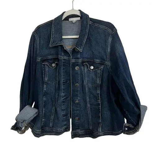 Lane Bryant  DENIM JACKET. Dark wash. Size: 24