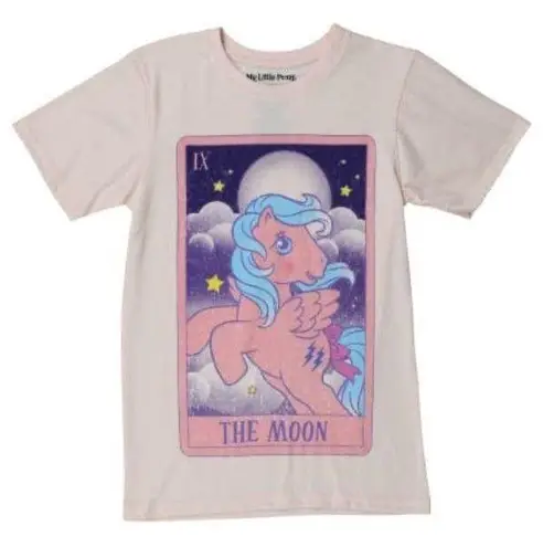 My Little Pony Pegasus Pony on the Moon Tarot Card Graphic T