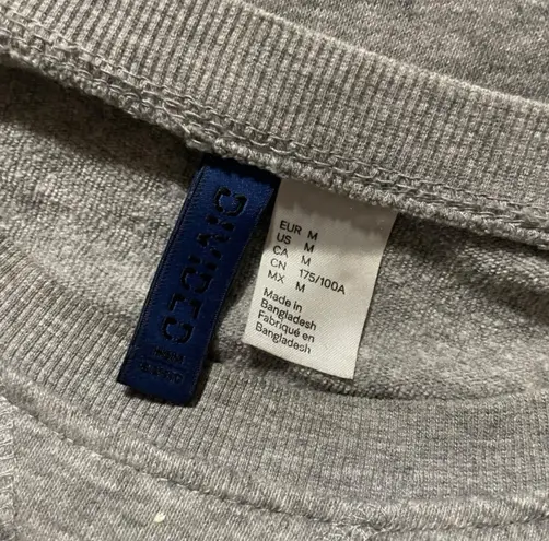 Handmade Unique Holiday Christmas Gray Sweatshirt I Run on Coffee and Christmas Cheer M L