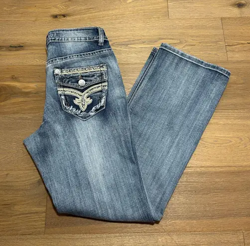 Size 8 Rebel and Soul bootcut fashion jeans Blue