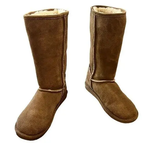 Björndal Bjorndal Women's Tall Suede Boots Brown Size 11 Winter Casual