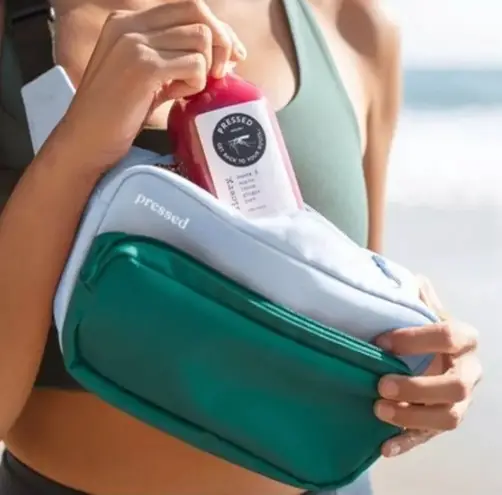 PRESSED insulated, sustainable, adjustable fanny pack, NWOT Multiple