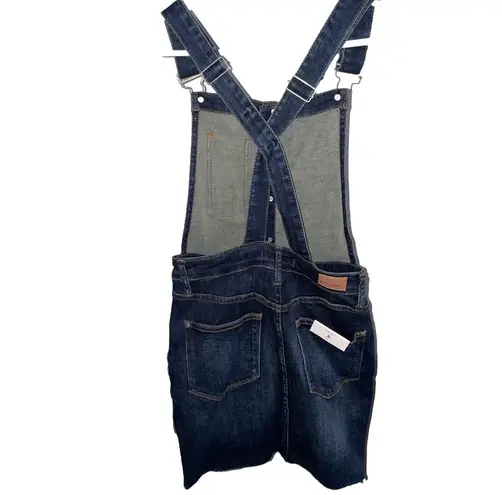 Judy Blue NWT Denim Skirtall Dress Women Small Overalls Mini Jean Western Boho