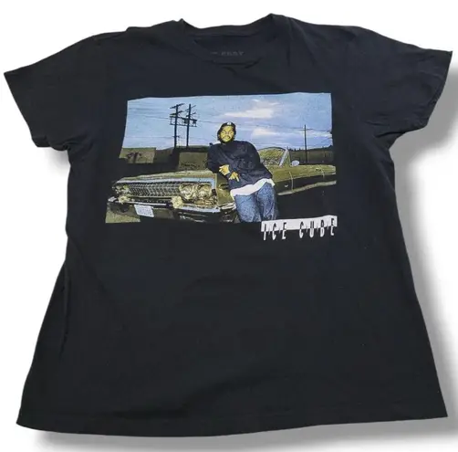Ice Cube Shirt Size Medium Women's T-Shirt Rap Tee Hip Hop Graphic Tee Women's Top