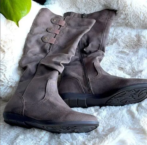 White Mountain Wide Calf Tall Boots π’ Size 5M