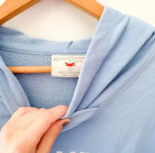 Retrovision Apparel Light Blue Hamptons Sweatshirt