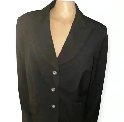 Giorgio Sant’ Angelo women’s black blazer size 16W Classic