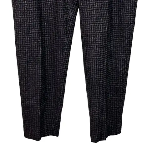 Equipment Trouser Pants 8 Warsaw Wool Blend Ankle Length Zip Pockets