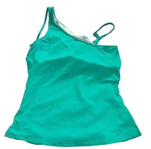 Telisea women's medium tankini teal, nwt Green