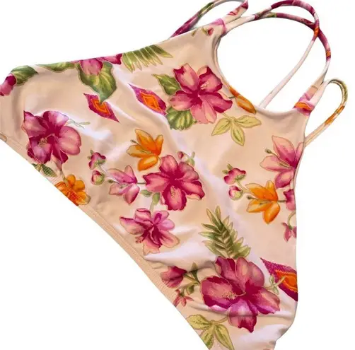 frankie's bikinis  Floral Bikini Top