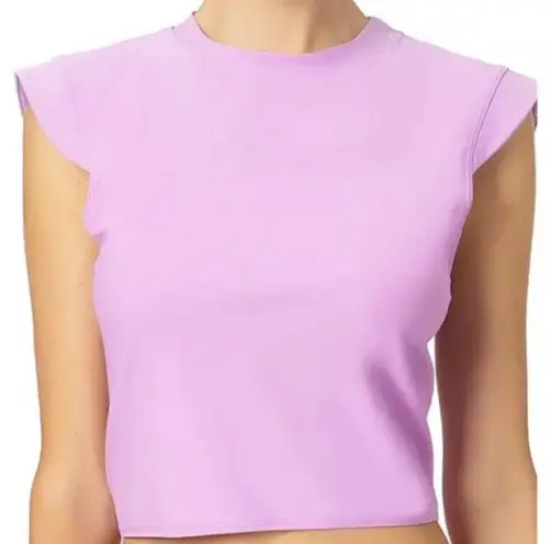 Womens Endless Waves Cropped Swim Top Size Small 3