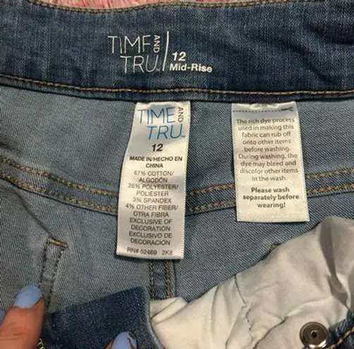 Time & Tru Denim Shorts 