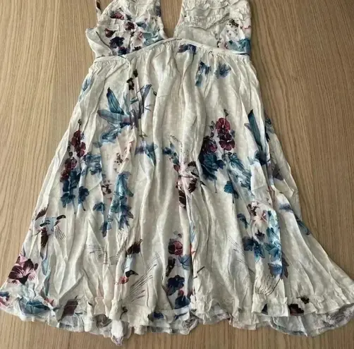 🆕Floral Spaghetti Straps Mini Dress L🆕 Multi Size L