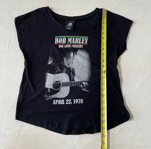 Zion Rootswear Bob Marley Shirt One Love Concert 1978 Black Size M 