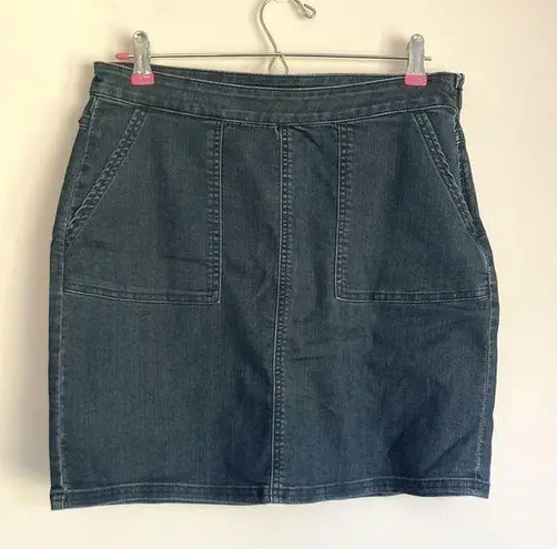 prAna | Kara Stretch Denim Jean Mini Skirt sz 6