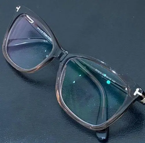 Tom Ford TF5514 050 54▪️15 140 Brown Ombre Thin Butterfly Plastic Eyeglasses