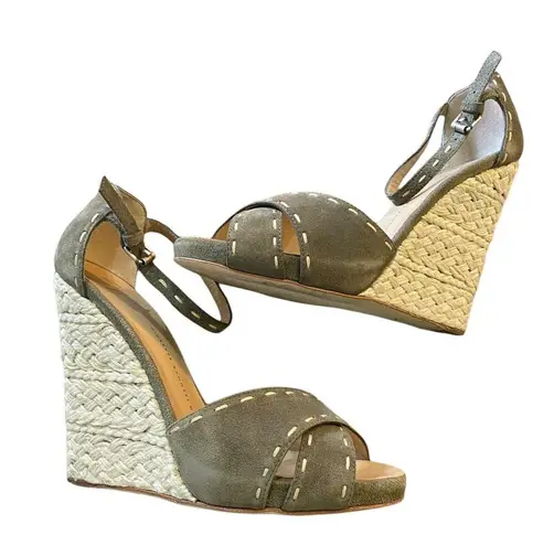 Giuseppe Zanotti  Koka Jasmin Espadrille Wedge Heels Size 39