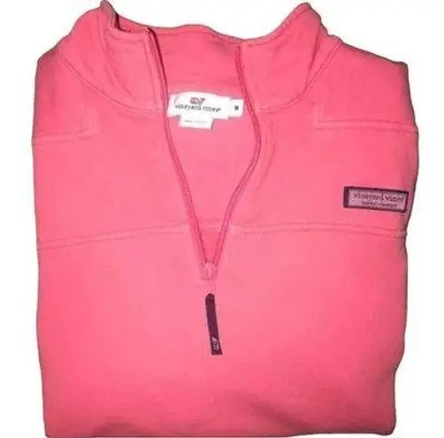 VINEYARD VINES Martha Vineyard Shep L/S Shirt in Neon Pink, sz M Pink Size M