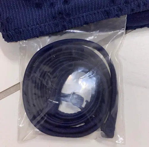 Aerie NWOT  Navy Underwire Push Up Bikini Top 32C - Image 8