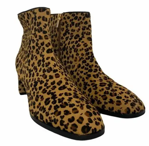 via spiga  Vinson Genuine Calf Hair Cheetah Bootie