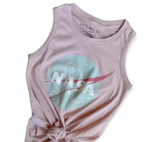 Fifth Sun  |  Petal Pink NASA Pink Tank  Top | Large