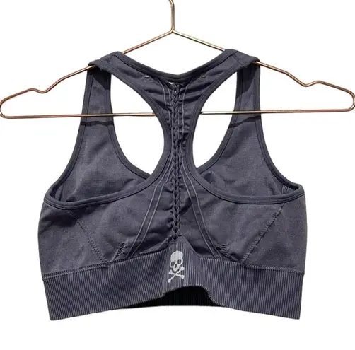 SoulCycle  greyish purple sports bra.  Size small.