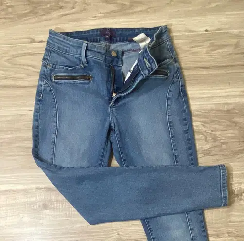 NYDJ Lift & Tuck Legging Jeans with Zipper Pocket - 4P