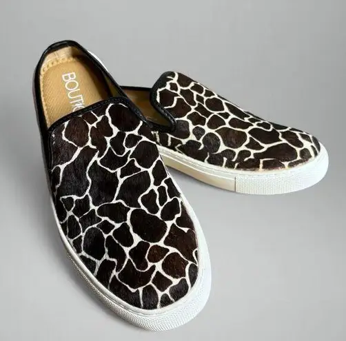 Corkys Women's Abbott Giraffe Print Mule Sneakers Brown Size 9