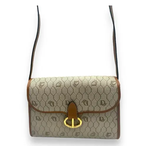 Christian Dior  Vintage Crossbody honeycomb bag