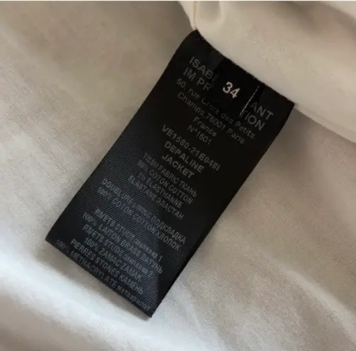 Isabel Marant light blue denim jacket. Xs