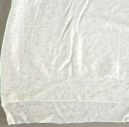 ZARA New  Knit White Sleeveless Vest Top