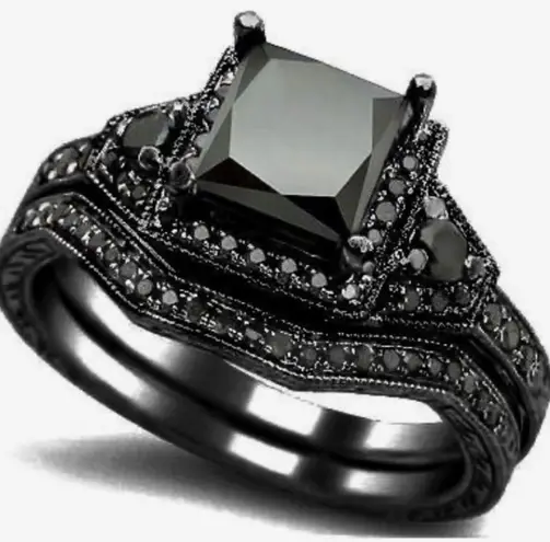 Black Diamond Ring