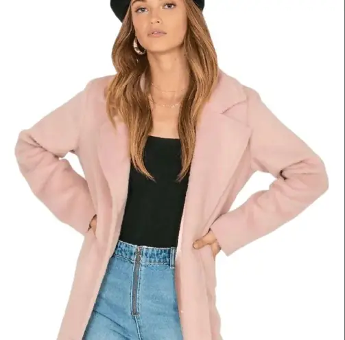 Amuse Society  x Revolve Pink Faux Fur Coat Jacket