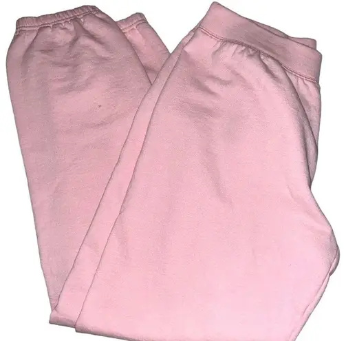 Hanes  pink soft casual everyday sweatpants! New