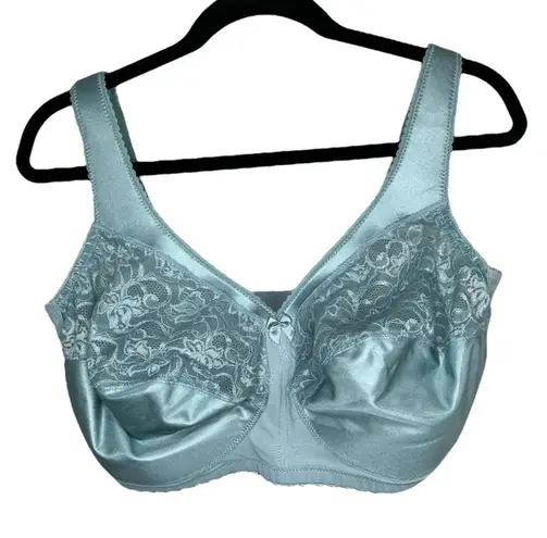 Glamorise MagicLift Original Support Bra Glacier Blue 40H Wirefree 1000 Size undefined