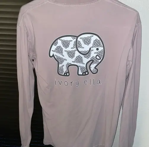 Ivory Ella 2 Long Sleeve  Elephant Shirts