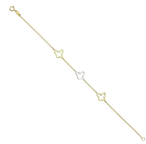 Tehrani Jewelry 14K Solid Gold butterfly Bracelet | perfect gift | dainty & bohemian | trendy |