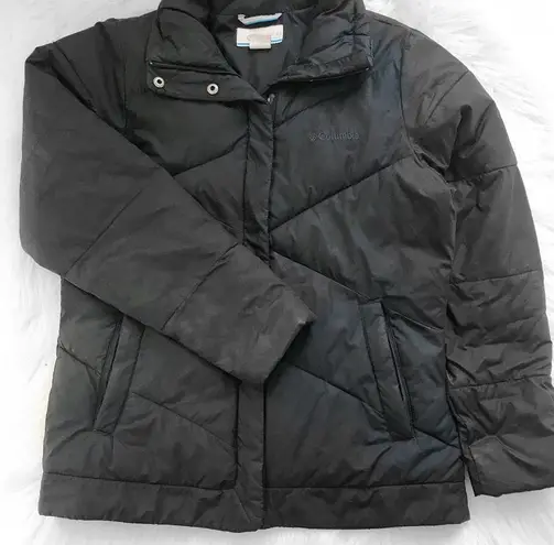 Columbia Black Puffer Jacket
