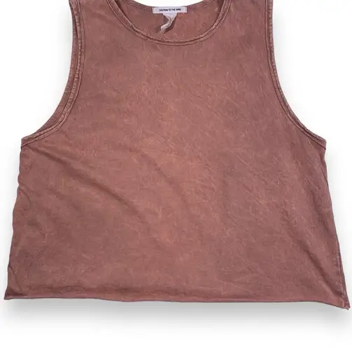 Caution to the Wind  Pink Dye Tank