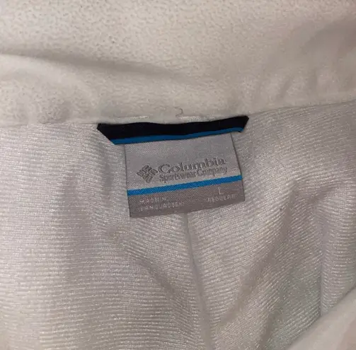 Columbia White Snow Pants