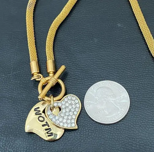 WOTM Double Heart Gold