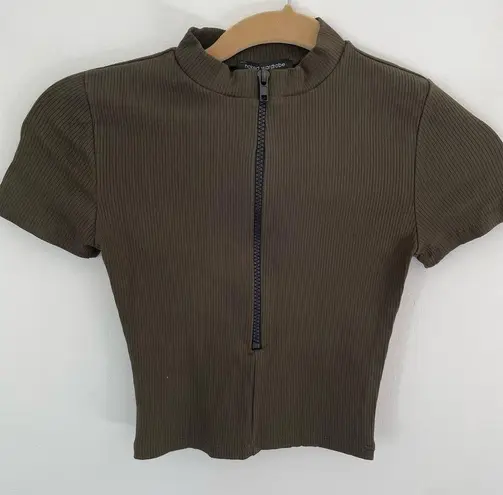 Naked Wardrobe Womens Top Size:small Green. New with tags