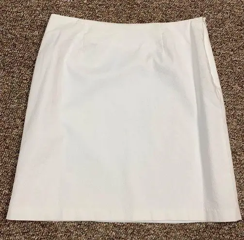 Jaclyn Smith white lined skirt. Size larg