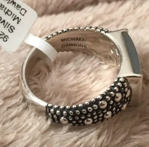 MICHAEL DAWKINS Mother of Pearl Starry Night Ring