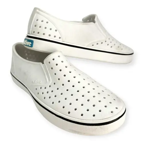 Native | Men 5 Women 7 | Miles White EVA Foam Lightweight Slip