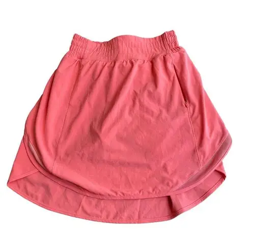 Lululemon  Women’s 2 Hotty Hot High Rise Skort Skort Raspberry Cream Pink Tennis