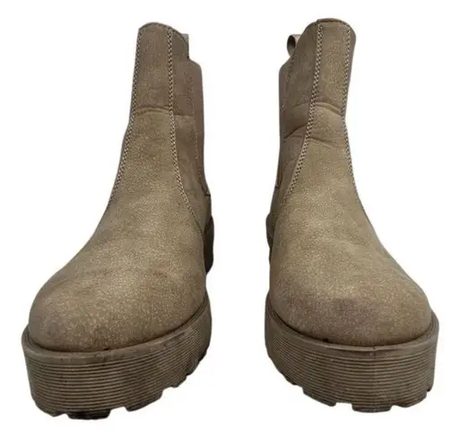 Dirty Laundry Women's Margo Chelsea Boot Brown Size 9 Ankle Chunky Heel