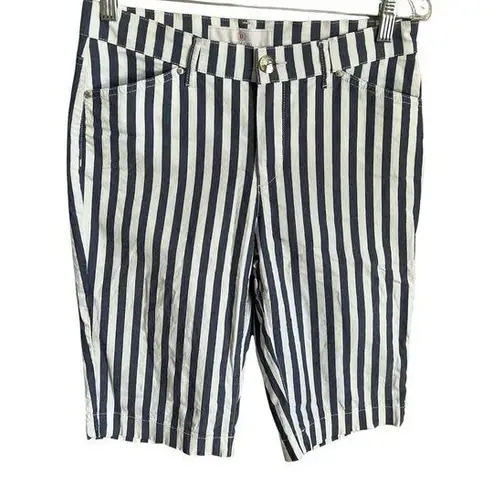 Bermuda Dismero Blue White Nautical  Shorts