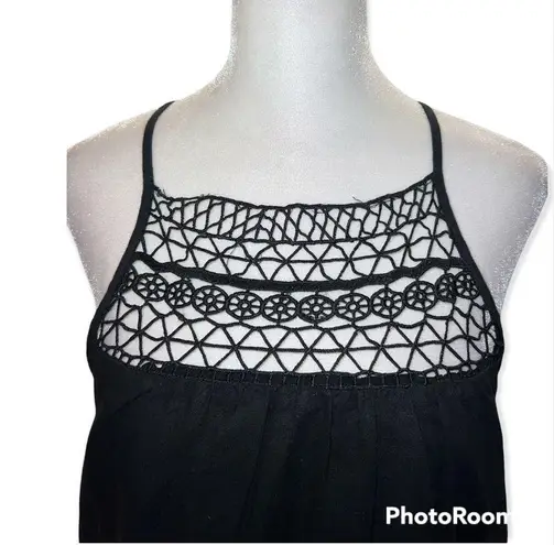 Gap  Black Lace Cami Dress Size M NWT